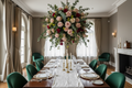 Everlasting Floral Chandelier & Suspended Installation Kit